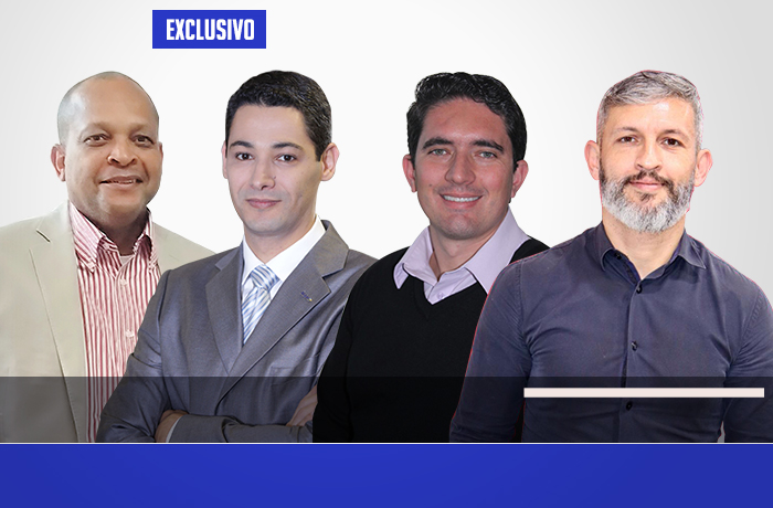Carlos, Marco Aurélio, Luciano e Ricardo
