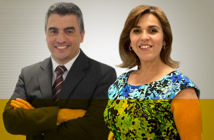 Luciano Passos e Wendy Quesada