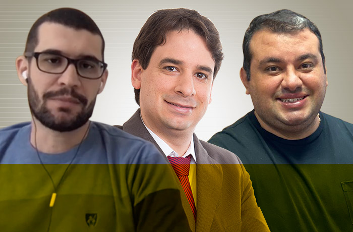 João Marcus, Lucas Fernandes e William Andrade