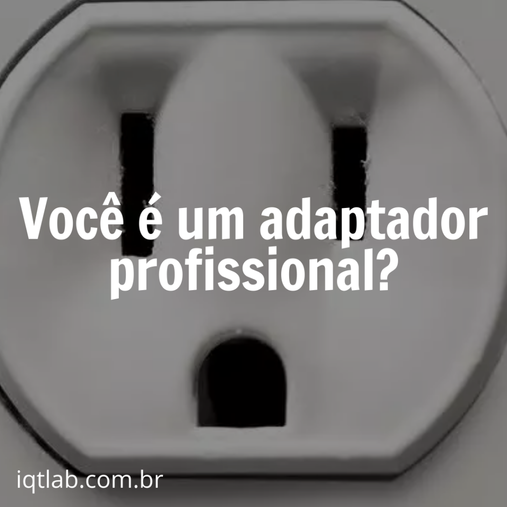 Você é um adaptador profissional?