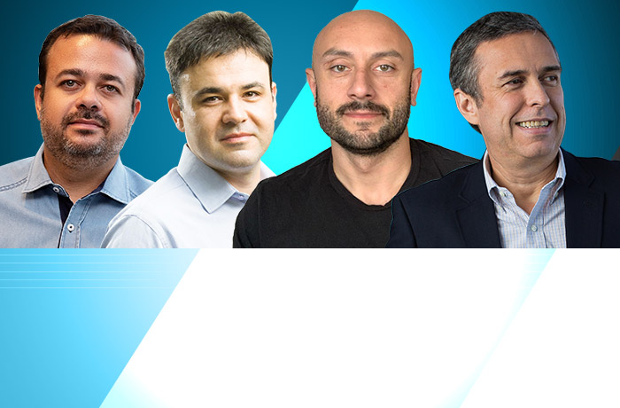 Cristiano Barbieri, Eduardo Morelli, Renato Costa e Fábio Lins