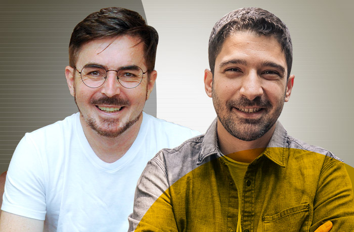 Ivan Cavilha, fundador e CEO da Yoface, e Daniel Hermann, diretor de expansão da Casai