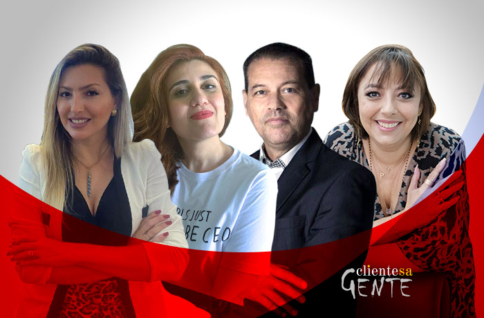 Dayane Almeida, Marina Hóss, José Francisco da Silva e Márcia Pollard