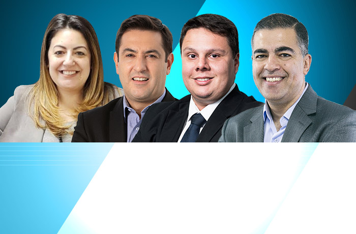 Maria Carolina Santos, Rodrigo Padilha, Renato Maglioni e Vladimir Valladares