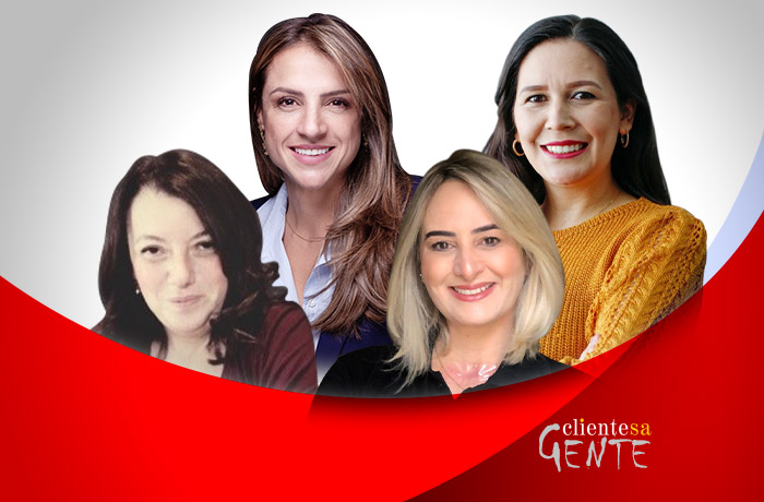 Mariana Cersosimo, Ana Alice Limongi, Uliana Peres e Lucinéia Albano