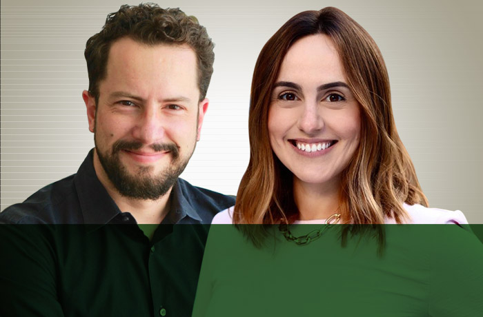 Leandro Barreto e Paula Paiva