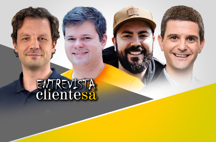 Leonardo Afonso, Guilherme Sortino, Saulo Marti e David Fiss