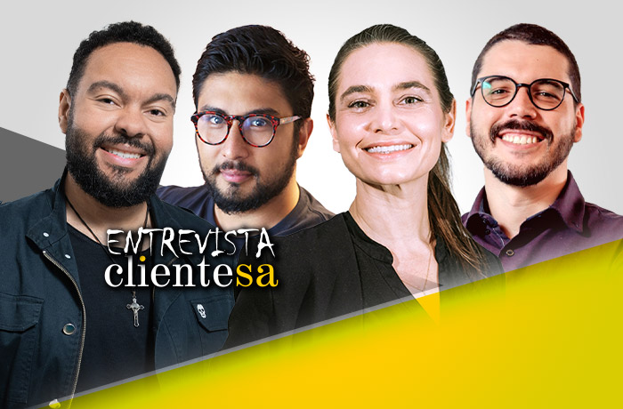 Fabiano Cruz, João Lee, Caroline Mayer e Arthur Novais