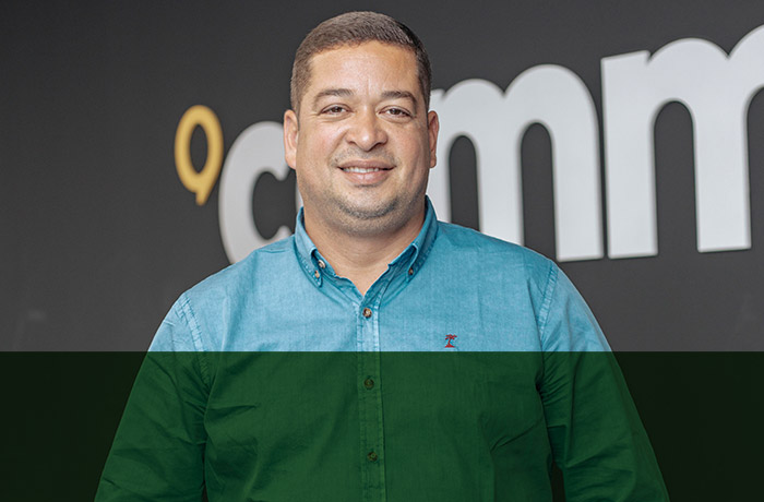 Marcus Paiva, diretor comercial na Comm