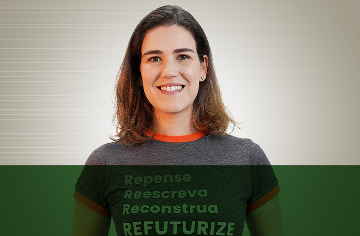 Cecília Barçante, head de empregabilidade da Refuturiza