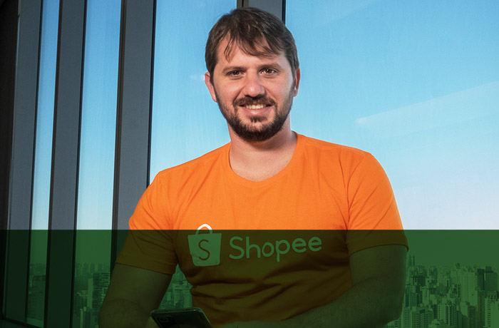 Felipe Piringer, head de marketing da Shopee