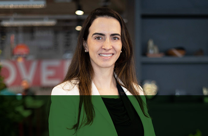 Beatriz Pentagna, head de experiência do restaurante, do iFood