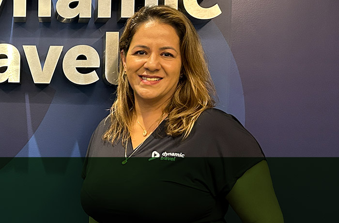 Lucy Cardoso, gerente de eventos da Dynamic Travel