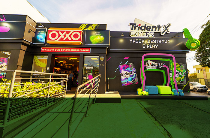 Trident e Oxxo ressaltam universo gamer com loja temática em Campinas