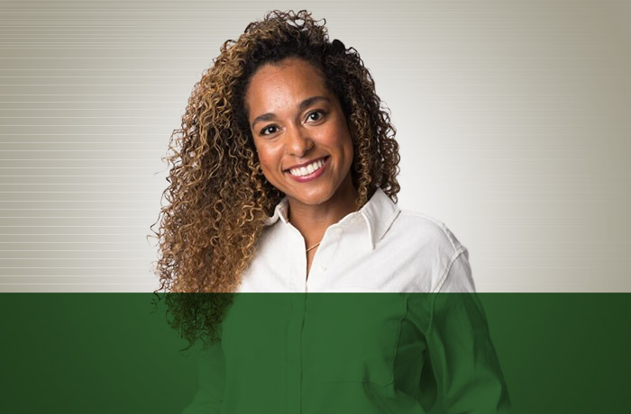 Luanda Muniz, head de produtos da Juntos Somos Mais