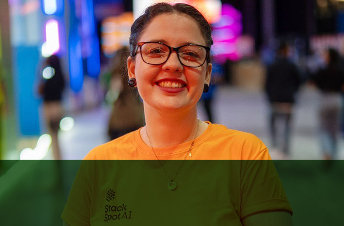 Nicole Davila, desenvolvedora backend e pesquisadora da Zup