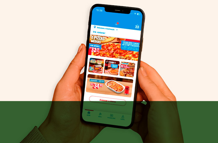 Domino’s Pizza lança aplicativo com novidades